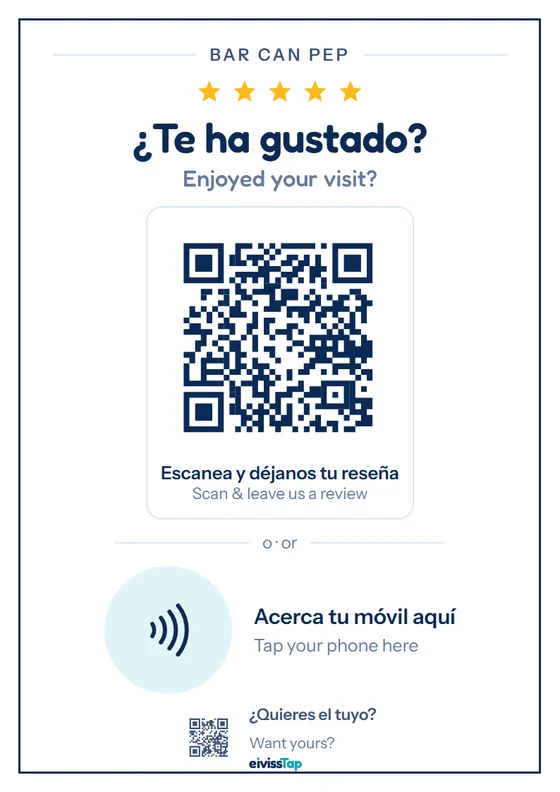 Diseño «Con tu nombre» del stand eivissTap para el Bar Can Pep